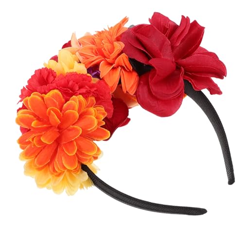 IMIKEYA Stirnband Blumendekoration halloween haarspange halloween kopfschmuck party dekoration party kopfschmuck Kostüm Dekorationen hoch Zubehör Stirnband Cosplay-Haarreifen Stoff IMIKEYA Stirnband Blumendekoration halloween haarspange halloween kopfschmuck party dekoration party kopfschmuck Kostüm Dekorationen hoch Zubehör Stirnband Cosplay-Haarreifen Stoff von IMIKEYA