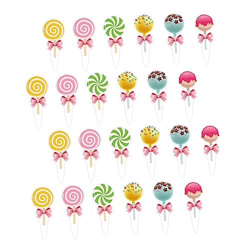 IMIKEYA Stück Candy Theme Cupcake Toppers für Geburtstagsfeiern Dekorative Kuchenaufsätze Designs Praktische Party Dekorationen für Kindergeburtstage und Süße Anlässe IMIKEYA Stück Candy Theme Cupcake Toppers für Geburtstagsfeiern Dekorative Kuchenaufsätze Designs Praktische Party Dekorationen für Kindergeburtstage und Süße Anlässe von IMIKEYA