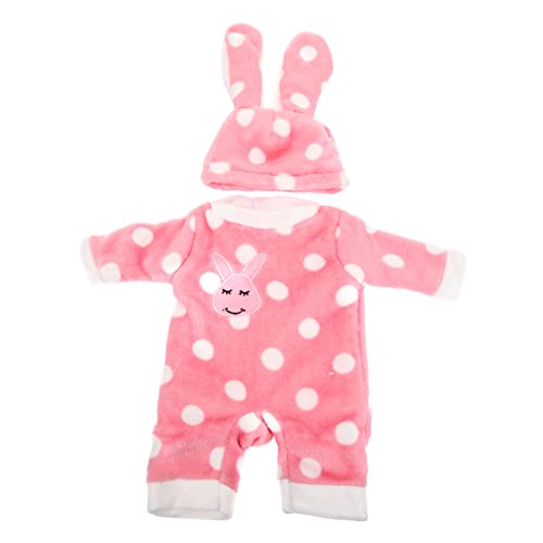 IMIKEYA Teiliges Babypyjama Für Puppen Niedliches Puppenkostüm Mit Punkten Und Hasenmotiv Perfekte Kleidung Für Mädchenpuppen Puppenkleidung Für Kreative Rollenspiele IMIKEYA Teiliges Babypyjama Für Puppen Niedliches Puppenkostüm Mit Punkten Und Hasenmotiv Perfekte Kleidung Für Mädchenpuppen Puppenkleidung Für Kreative Rollenspiele von IMIKEYA