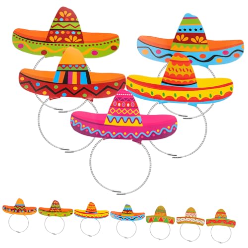 IMIKEYA Teiliges Papier Haarreifen Gemischt Praktischer Haarschmuck für Frauen Leichte Kopfbedeckung für Cinco De Mayo Party Dekoration und Festliche Stimmung IMIKEYA Teiliges Papier Haarreifen Gemischt Praktischer Haarschmuck für Frauen Leichte Kopfbedeckung für Cinco De Mayo Party Dekoration und Festliche Stimmung von IMIKEYA
