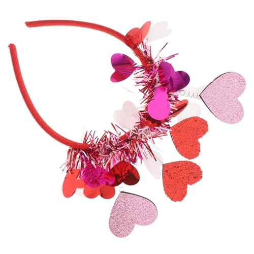 IMIKEYA Valentinstag Herz Haarreif für Frauen Romantisches Kopfschmuck Accessoire mit Pailletten für Hochzeiten Partys und Fotoshootings Vielseitig Einsetzbar für Besondere Anlässe IMIKEYA Valentinstag Herz Haarreif für Frauen Romantisches Kopfschmuck Accessoire mit Pailletten für Hochzeiten Partys und Fotoshootings Vielseitig Einsetzbar für Besondere Anlässe von IMIKEYA