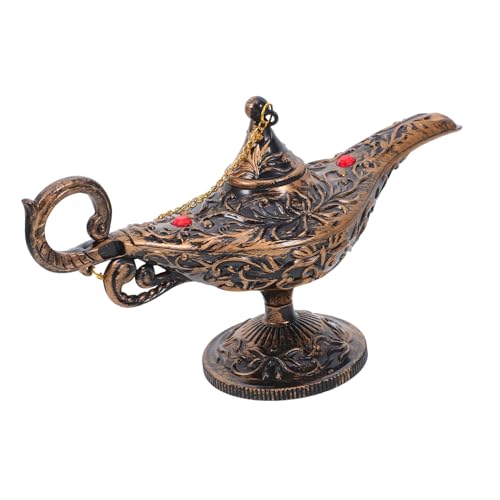 IMIKEYA Vintage Arabische Lampenfigur Als Tischdekoration Für Kostümpartys Arabische Requisiten Für Cosplay Und Hochzeitsdeko Retro-skulptur Für Party-Dekorationen IMIKEYA Vintage Arabische Lampenfigur Als Tischdekoration Für Kostümpartys Arabische Requisiten Für Cosplay Und Hochzeitsdeko Retro-skulptur Für Party-Dekorationen von IMIKEYA