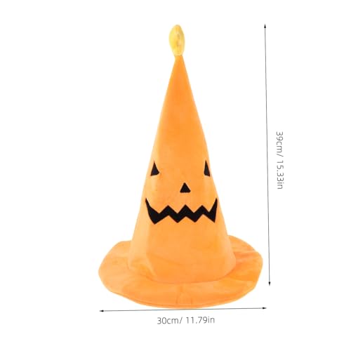 IMIKEYA Witches Hat Halloween Pumpkin Kostüm Hut für Damen Lustiges Cosplay Zubehör Kreativer Hexenhut für Maskerade Karneval Festliche Partys und Themenveranstaltungen IMIKEYA Witches Hat Halloween Pumpkin Kostüm Hut für Damen Lustiges Cosplay Zubehör Kreativer Hexenhut für Maskerade Karneval Festliche Partys und Themenveranstaltungen von IMIKEYA