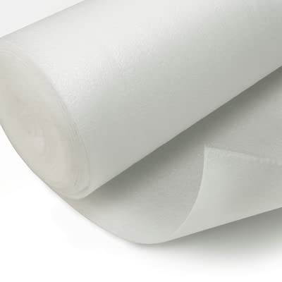 Rolle mit weicher weißer Schaumstofffolie – schützende Verpackung, Isolierung, Unterlage, Wickelschaum, 2 mm dick (30 m²) von IMPERIAL STUDIOS