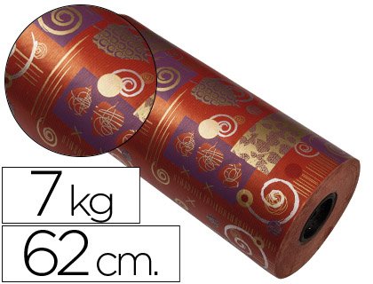 Fanstasia Kraftpapier Havana Ganzjahresrolle 62 cm 7 kg von IMPRESMA