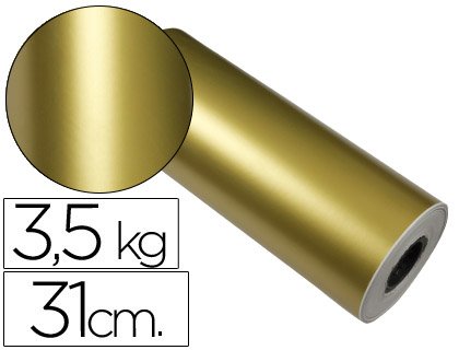 Fantasie-Papier Star Gold 7091 Spule 31 cm 3,5 kg von IMPRESMA