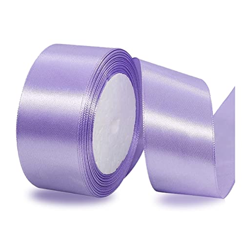 Satinbands Helles Lila 40mm Breit, 23 Meters Geschenkband Schleifenband für Geschenkverpackungen, Blumensträuße, Nähprojekte, Schleifenherstellung, Geburtstags- und Hochzeitsdekorationen Satinbands Helles Lila 40mm Breit, 23 Meters Geschenkband Schleifenband für Geschenkverpackungen, Blumensträuße, Nähprojekte, Schleifenherstellung, Geburtstags- und Hochzeitsdekorationen von IMSOLDECOR