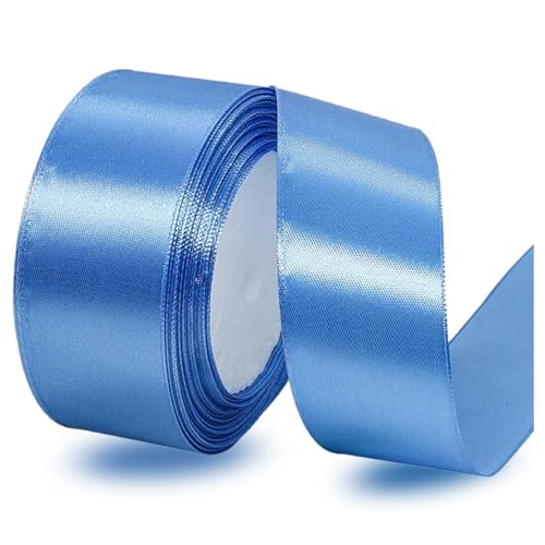 Satinbands See Blau 40mm Breit, 23 Meters Geschenkband für Geschenkverpackungen, DIY-Basteleien, Blumensträuße, Nähprojekte, Schleifenherstellung, Geburtstags- und Hochzeitsdekorationen Satinbands See Blau 40mm Breit, 23 Meters Geschenkband für Geschenkverpackungen, DIY-Basteleien, Blumensträuße, Nähprojekte, Schleifenherstellung, Geburtstags- und Hochzeitsdekorationen von IMSOLDECOR