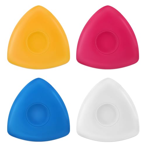 IMZAY 4-teiliges Dreieck-Schneiderkreide-Set, 4 Farben, dreieckige Stoffmarkierungskreide zum Nähen, Schneidern, Quilten und Basteln IMZAY 4-teiliges Dreieck-Schneiderkreide-Set, 4 Farben, dreieckige Stoffmarkierungskreide zum Nähen, Schneidern, Quilten und Basteln von IMZAY