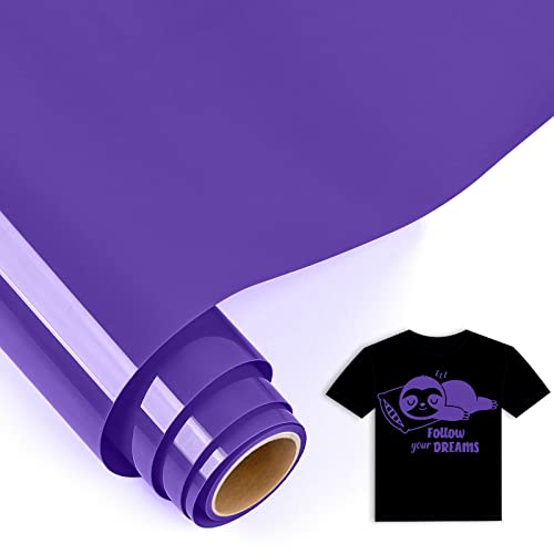IModeur 5 Ft Plotterfolie Textil Lila – 30,5 x 152,5 cm Flexfolie Plotter Textil Lila für Cricut Maker, Silhouette Cameo, Textilfolie Plotter Lila für Kleidung, Mützen, Hosen, andere Stoffe IModeur 5 Ft Plotterfolie Textil Lila – 30,5 x 152,5 cm Flexfolie Plotter Textil Lila für Cricut Maker, Silhouette Cameo, Textilfolie Plotter Lila für Kleidung, Mützen, Hosen, andere Stoffe von IModeur