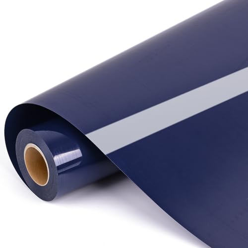 IModeur Plotterfolie Textil Dunkelblau - 30,5 x 400 cm Flexfolie für Cricut Maker, Silhouette - Textilfolie für Kleidung, Mützen, Hosen, Andere Stoffe IModeur Plotterfolie Textil Dunkelblau - 30,5 x 400 cm Flexfolie für Cricut Maker, Silhouette - Textilfolie für Kleidung, Mützen, Hosen, Andere Stoffe von IModeur