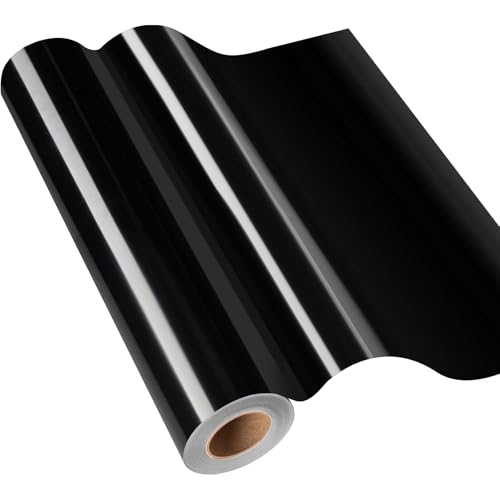 IModeur Vinylfolie Plotter Schwarz, 30,5cm x 610 cm Glänzend Schwarz Plotterfolie selbstklebend Vinyl, Schwarz Plotterfolie Vinyl für Cricut, Silhouette Cameo, die meisten Schneidemaschine IModeur Vinylfolie Plotter Schwarz, 30,5cm x 610 cm Glänzend Schwarz Plotterfolie selbstklebend Vinyl, Schwarz Plotterfolie Vinyl für Cricut, Silhouette Cameo, die meisten Schneidemaschine von IModeur