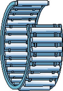 SKF Radialrollenlager, 18.000 ID, Lager-Stahl SKF Radialrollenlager, 18.000 ID, Lager-Stahl von INA