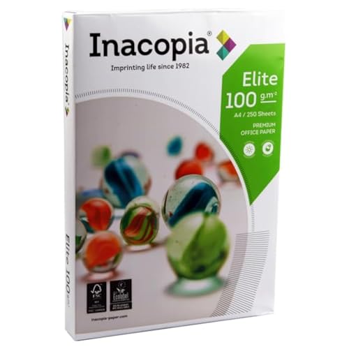 INACOPIA Elite Fotokopierpapier, 100 g, 250 Blatt, A4 INACOPIA Elite Fotokopierpapier, 100 g, 250 Blatt, A4 von INACOPIA