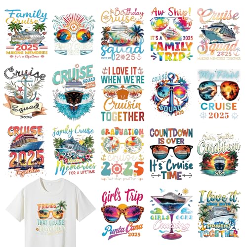 INCOK Cruise DTF Transfers, Wärmeübertragung, bereit zum Drücken, 2025, Familien-Kreuzfahrt, passende Bügelbilder, Vinyl-Design für Urlaub, Reisen, Kleidung, T-Shirt, Hut, Kissen, Tasche, DIY-Kostüm INCOK Cruise DTF Transfers, Wärmeübertragung, bereit zum Drücken, 2025, Familien-Kreuzfahrt, passende Bügelbilder, Vinyl-Design für Urlaub, Reisen, Kleidung, T-Shirt, Hut, Kissen, Tasche, DIY-Kostüm von INCOK