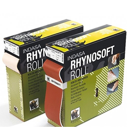 Indasa Schleifrolle Rhynosoft 115mm x 25m P120 bis P1200 (P120) von INDASA