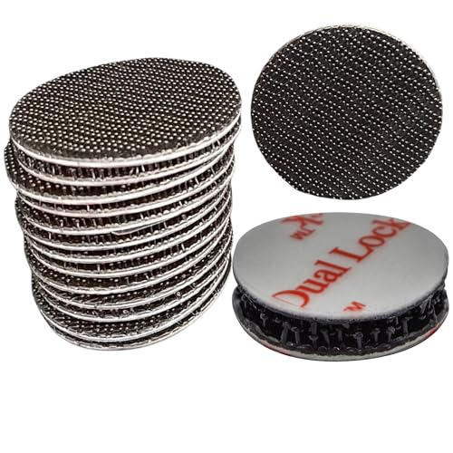 16X Hergestellt mit 3 M Dual Lock SJ3550 adhäsive band dünn extra stark klebepads Hochleistung wasserfest ablösbar rückständelos Klettpunkte Klebeband Klebestreifen (3 M SJ3550, Diameter 20mm) von INDIAN STORE 24