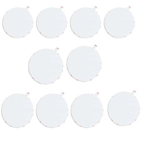 Hergestellt mit 3 M 4950 doppelseitiges Klebeband Klebestreifen Klebepads Extra stark Schwerlast Acrylschaumband Hochleistungsklebeband Montageband, Innen-Außenbereich (4950_ 5 Stück 80mm diameter) von INDIAN STORE 24