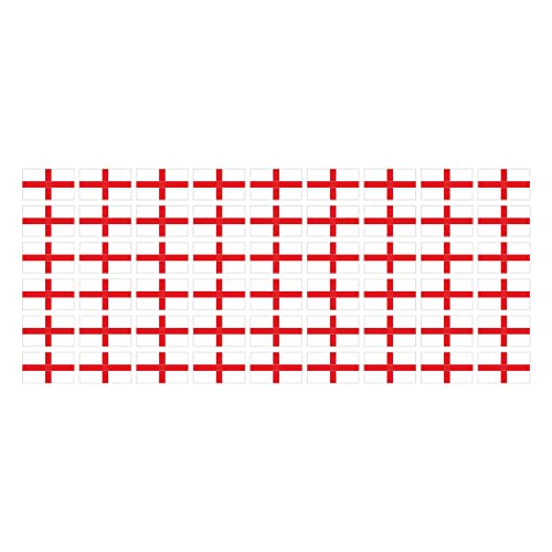 INDIGOS UG - Mini Aufkleber Set - Pack glatt - 50x31mm - selbstklebender Sticker - Fahne - England - Flagge - Banner - Standarte fürs Auto, Büro, zu Hause und die Schule - 12 Stück - für Auto INDIGOS UG - Mini Aufkleber Set - Pack glatt - 50x31mm - selbstklebender Sticker - Fahne - England - Flagge - Banner - Standarte fürs Auto, Büro, zu Hause und die Schule - 12 Stück - für Auto von INDIGOS UG