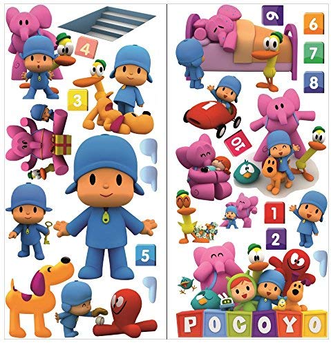 Pocoyo Wandsticker für Schlafzimmer Jungen und Mädchen Wandbild Wandtattoo Kunsttapete Aufkleber für Kinderzimmer Wandkunst Spielzimmer 70cm x 35cm x 2 Blatt Pocoyo Wandsticker für Schlafzimmer Jungen und Mädchen Wandbild Wandtattoo Kunsttapete Aufkleber für Kinderzimmer Wandkunst Spielzimmer 70cm x 35cm x 2 Blatt von INFANS