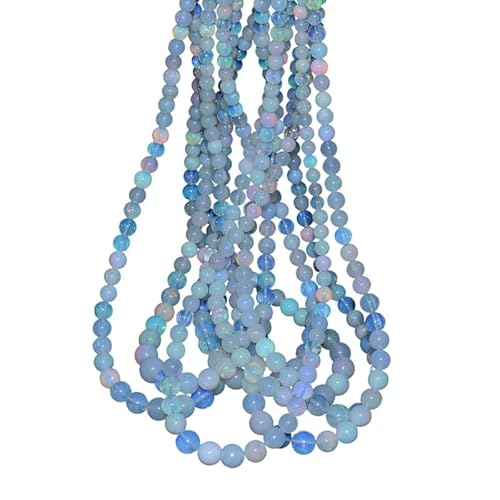 Natürliche äthiopische Welo-Opal-Feuerperlen, rund, glatt – 3–7 mm, lose Edelsteinperlen – 16 Zoll Strang zur Schmuckherstellung Natürliche äthiopische Welo-Opal-Feuerperlen, rund, glatt – 3–7 mm, lose Edelsteinperlen – 16 Zoll Strang zur Schmuckherstellung von INFINITY GEMS