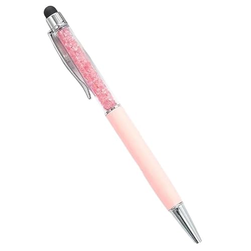 INFRI Kugelschreiber mit individuellem Logo, Diamant-Kristall-Kugelschreiber, personalisierbar, für Namen, Touchscreen-Stifte für Schule, Geschenke, Werbung, Metallstift, Rosa, 10 Stück INFRI Kugelschreiber mit individuellem Logo, Diamant-Kristall-Kugelschreiber, personalisierbar, für Namen, Touchscreen-Stifte für Schule, Geschenke, Werbung, Metallstift, Rosa, 10 Stück von INFRI