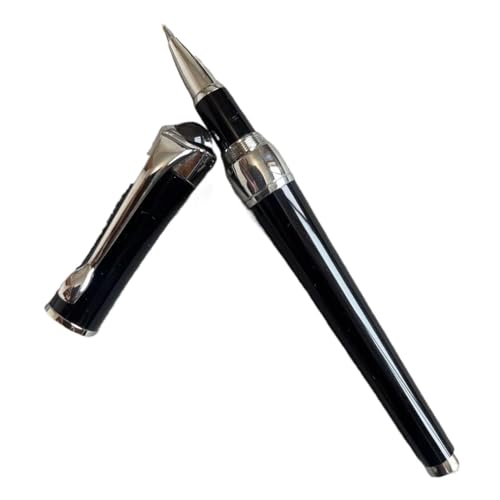 INFRI Luxuriöser Tintenroller, Diamond Star Scepter Serie, limitierte Auflage, Füllfederhalter (07, Stift mit Tasche) von INFRI