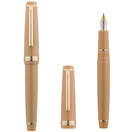 INFRI Modifizierter handpolierter Füllfederhalter mit kleiner Prinzspitze, Kalligraphie-Praxis, Geschenkstift (N) von INFRI