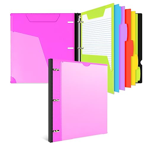 INFUN All-in-One-Teleskop-Notizbuch, nachfüllbar, 3-Ring-Notizbuch, rosa INFUN All-in-One-Teleskop-Notizbuch, nachfüllbar, 3-Ring-Notizbuch, rosa von INFUN