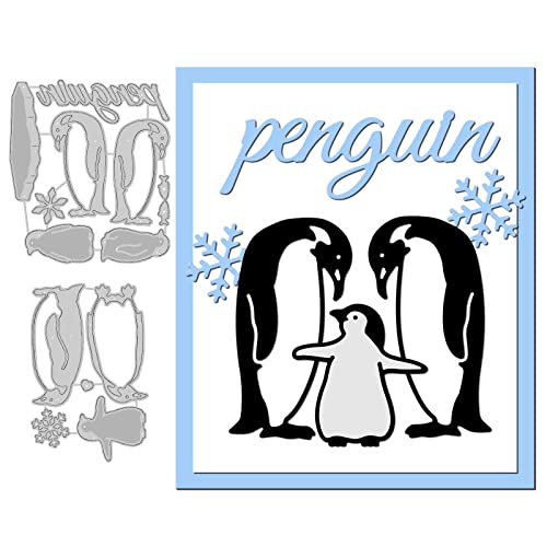 INFUNLY Pinguin-Stanzformen Tier-Metall-Stanzformen Für Die Kartenherstellung, Weihnachtsprägeformen Für Scrapbooking, DIY, Album, Papier, Karten, Dekoration INFUNLY Pinguin-Stanzformen Tier-Metall-Stanzformen Für Die Kartenherstellung, Weihnachtsprägeformen Für Scrapbooking, DIY, Album, Papier, Karten, Dekoration von INFUNLY