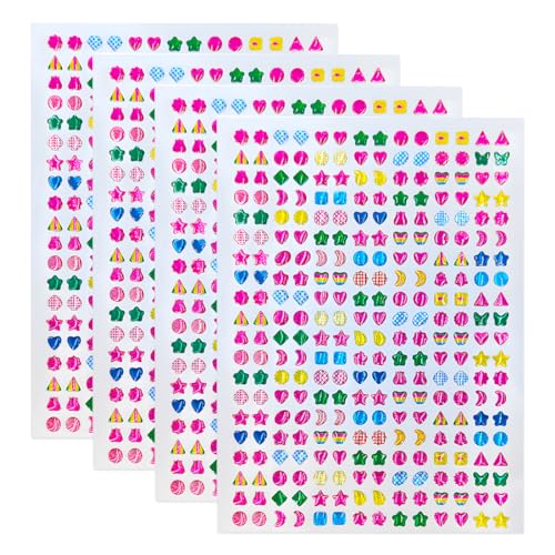 INGJIA 1120Pcs Aufkleber Ohrringe 3D Gems Aufkleber M?dchen Stick auf Ohrringe INGJIA 1120Pcs Aufkleber Ohrringe 3D Gems Aufkleber M?dchen Stick auf Ohrringe von INGJIA