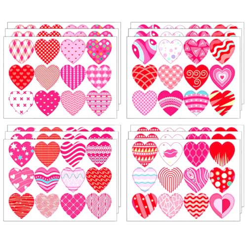 INGJIA 12 Pcs Love Shape Aufkleber, Selbstklebende Stickers Liebe Belohnungssticker Herz Aufkleber für Kinder Ideal, für Hochzeit, Geschenke, DIY, Valentinstag, Scrapbooking, Dekoration INGJIA 12 Pcs Love Shape Aufkleber, Selbstklebende Stickers Liebe Belohnungssticker Herz Aufkleber für Kinder Ideal, für Hochzeit, Geschenke, DIY, Valentinstag, Scrapbooking, Dekoration von INGJIA