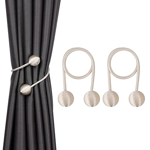 INHDBOX Vorhang Raffhalter, Nein Magnetische Vorhang Raffhalter, Arbitrary Twisted Deformation Gardinen Raffhalter Weben Vorhänge Halter Schnallen Vorhang Binder Gardinenhalter Haus Dekoration 2 Stück von INHDBOX