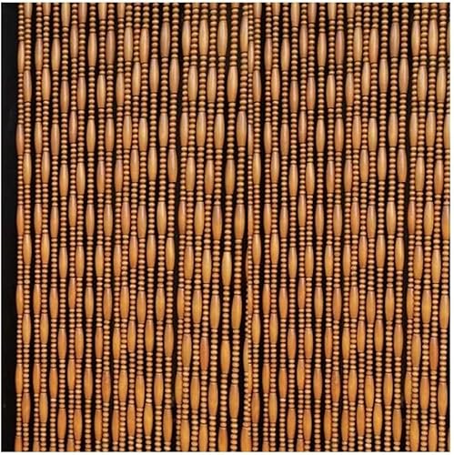 ININOSNP Natürliche Perlen Perlenvorhang Holzperlen Türvorhang Schlafzimmer Badezimmer Trennwand Retro Stil Individualisierbar(25 strands-80x175cm) von ININOSNP