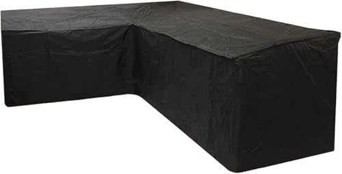 ININOSNP Regenschutz, extra dick Robuster großer V-förmiger Ecksofabezug aus Rattan, Bezug for Gartenmöbel(300x300x98cm) von ININOSNP