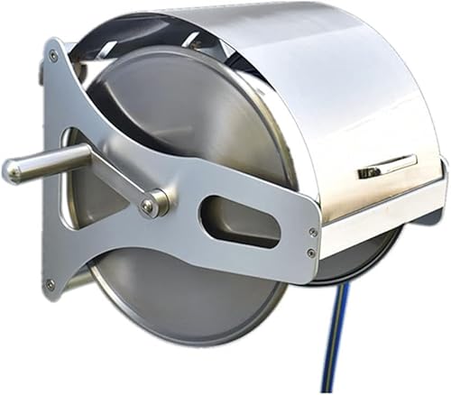 ININOSNP Teleskop-Schlauchwagen Gartenschlauchtrommel aus Edelstahl, an der Wand/am Boden befestigte Metallwasserschlauchtrommel ININOSNP Teleskop-Schlauchwagen Gartenschlauchtrommel aus Edelstahl, an der Wand/am Boden befestigte Metallwasserschlauchtrommel von ININOSNP