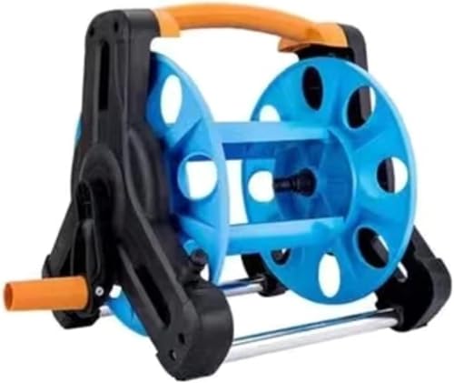 ININOSNP Teleskop-Schlauchwagen Gartenschlauchwagen, Schlauchbutler, tragbares Gartenwasserleitungs-Schlauchaufbewahrungsregal(10m) von ININOSNP