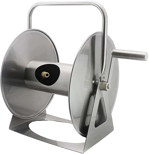 ININOSNP Teleskop-Schlauchwagen Tragbarer Gartenschlauchhalter for die Wand oder den Boden, Robustes, langlebiges Trolley-Lagerregal aus Edelstahl for den Außenbereich ININOSNP Teleskop-Schlauchwagen Tragbarer Gartenschlauchhalter for die Wand oder den Boden, Robustes, langlebiges Trolley-Lagerregal aus Edelstahl for den Außenbereich von ININOSNP