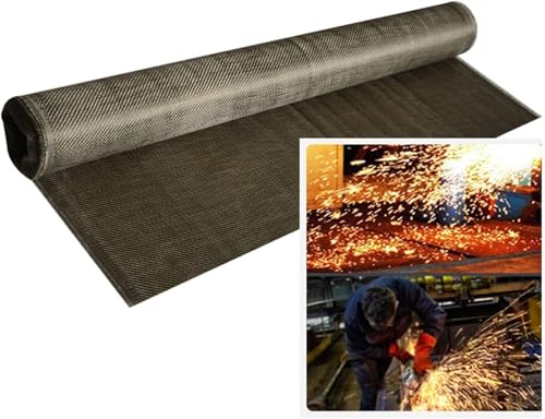 ININOSNP UV-beständige Schweißerbarriere Dicke Hochleistungs-Schweißdecke aus Fiberglas, flammhemmender Schweißvorhang, Schweißdecke, Schweißschild(330g) von ININOSNP