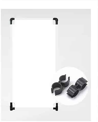 ININOSNP UV-beständige Schweißerbarriere Schweißdecke, Industrieller Sicherheitszaun for Den Lager- Und Fabrikschutz, Mit Haltbaren Kunststoffplatten Und Pfosten (1-teiliges Set) von ININOSNP