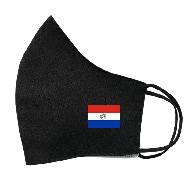 Paraguay Flagge Maske Bedeckung Waschbar Wiederverwendbar Atmungsaktive von INKINGHOUSE