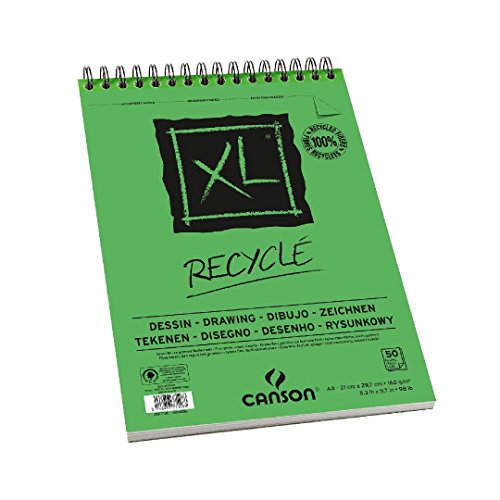 CANSON Skizzen und Studienblock ´XL RECYCLED´, DIN A4 von Canson