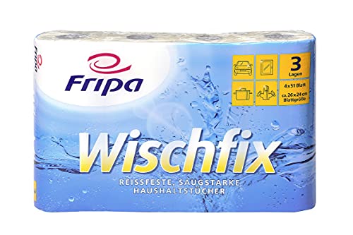 Fripa K chenrolle Wischfix, 3-lagig, hochweiá von INKSTORE