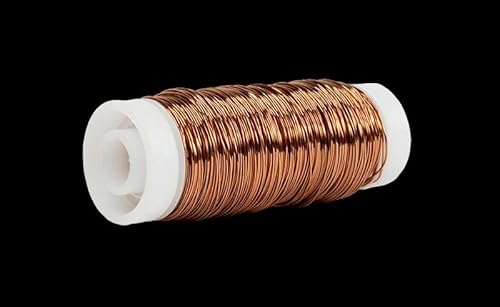 INNA-Glas Aluminiumdraht UTINA, kupfer, 50g, 60m, Ø0,3mm - Floristendraht INNA-Glas Aluminiumdraht UTINA, kupfer, 50g, 60m, Ø0,3mm - Floristendraht von INNA-Glas