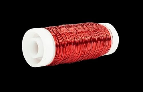 INNA-Glas Aluminiumdraht UTINA, rot, 50g, 60m, Ø0,3mm - Floristendraht INNA-Glas Aluminiumdraht UTINA, rot, 50g, 60m, Ø0,3mm - Floristendraht von INNA-Glas