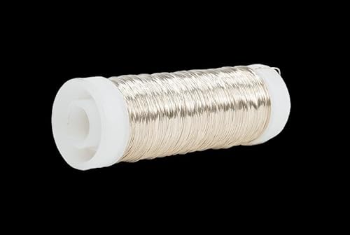 INNA-Glas Aluminiumdraht UTINA, silber, 50g, 60m, Ø0,3mm - Floristendraht INNA-Glas Aluminiumdraht UTINA, silber, 50g, 60m, Ø0,3mm - Floristendraht von INNA-Glas