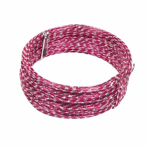 INNA-Glas Deko Draht RAVIN, Diamant Look, pink, 30m, Ø2mm - Aludraht INNA-Glas Deko Draht RAVIN, Diamant Look, pink, 30m, Ø2mm - Aludraht von INNA-Glas