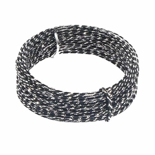 INNA-Glas Deko Draht RAVIN, Diamant Look, schwarz, 30m, Ø2mm - Aludraht INNA-Glas Deko Draht RAVIN, Diamant Look, schwarz, 30m, Ø2mm - Aludraht von INNA-Glas