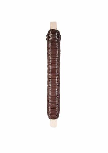 INNA-Glas Deko Draht ZELISA, braun, 100g, Ø0,65mm, 33mm - Wickeldraht INNA-Glas Deko Draht ZELISA, braun, 100g, Ø0,65mm, 33mm - Wickeldraht von INNA-Glas