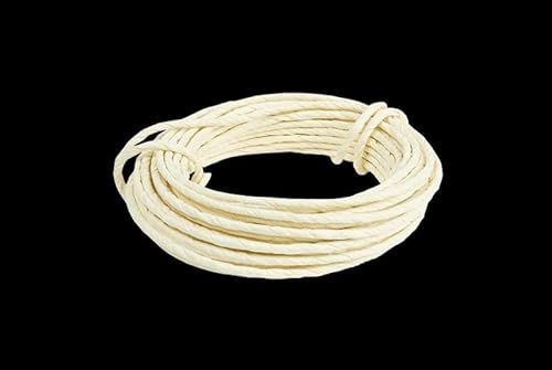 INNA-Glas Dekodraht Papier WALLIS, creme, 5m, Ø1,5mm - Papierdraht INNA-Glas Dekodraht Papier WALLIS, creme, 5m, Ø1,5mm - Papierdraht von INNA-Glas